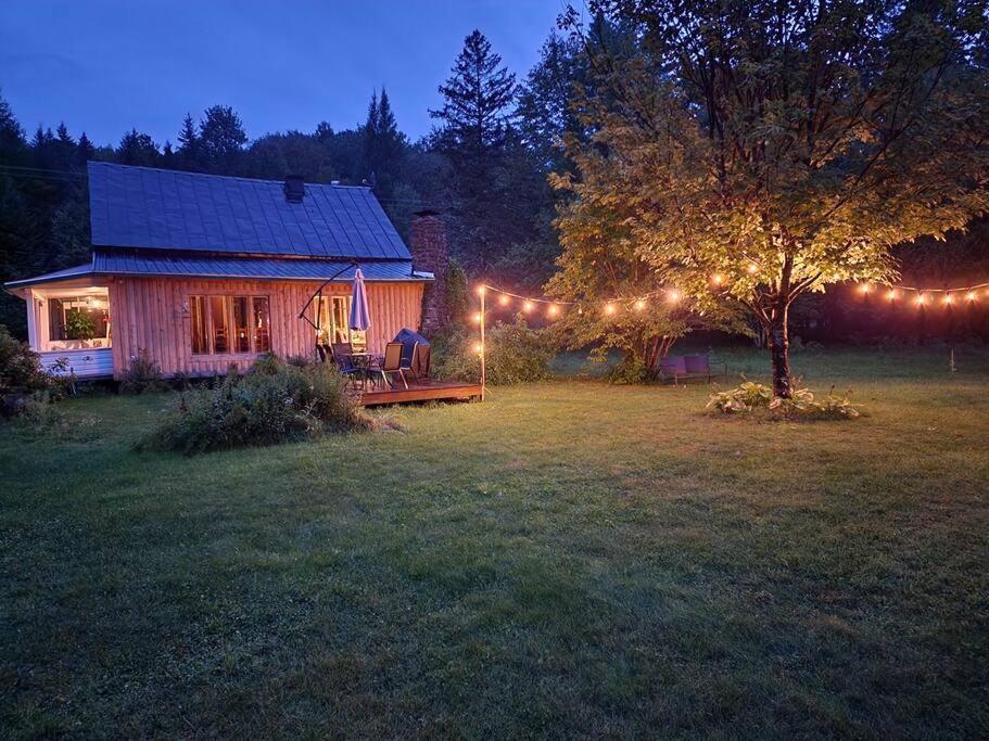Chalets Nabu La Sacacomie - Riviere - Billard Saint-Alexis-des-Monts Exteriör bild