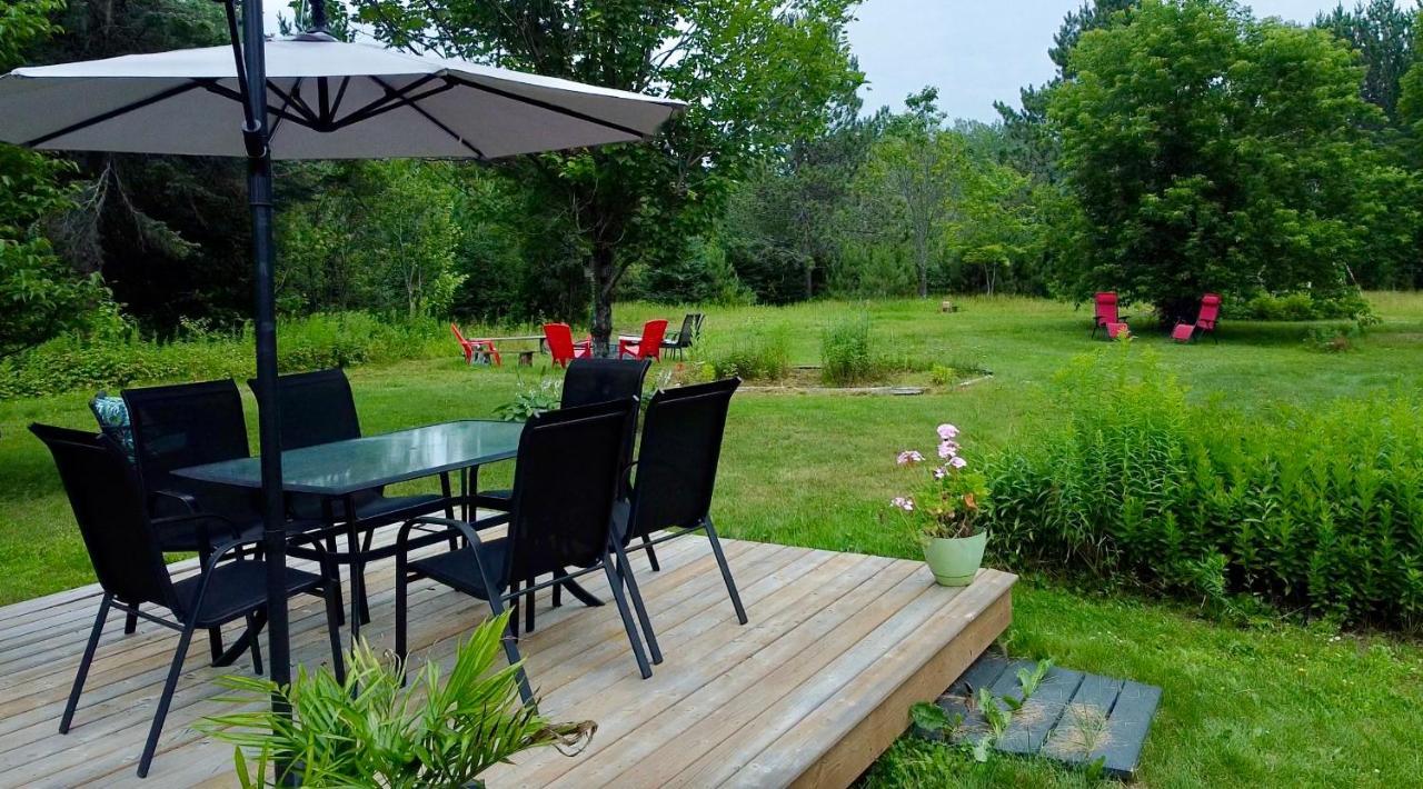 Chalets Nabu La Sacacomie - Riviere - Billard Saint-Alexis-des-Monts Exteriör bild